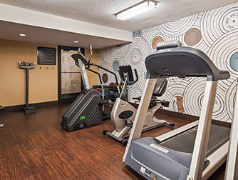 Fitness Center at the Best Western Galleria Inn & Suites