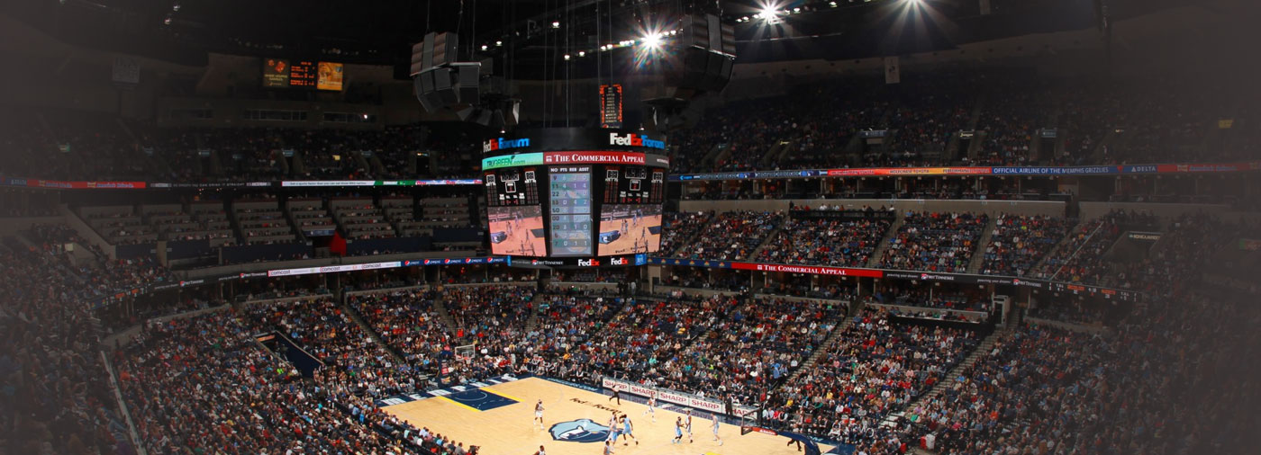 Memphis Grizzlies at the FedEx Forum