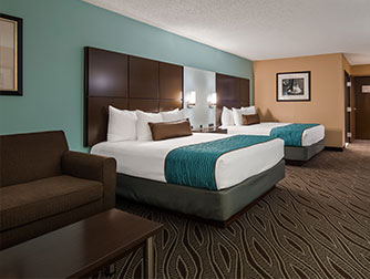 Accessible Rooms available at the Best Western Galleria Inn & Suites*