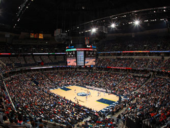 Memphis Grizzlies Basketball at FedEx Forum